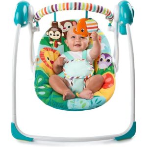 SAFARI SURPRISE PORTABLE SWING – BRIGHT STARTS