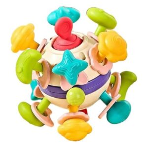 ANATOMIC RATTLE TEETHER BALL TOY