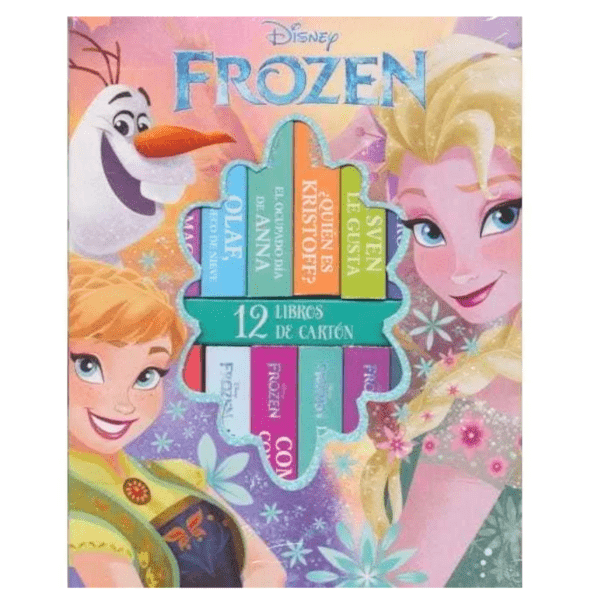 FROZEN ESTUCHE DE 12 LIBROS – DISNEY