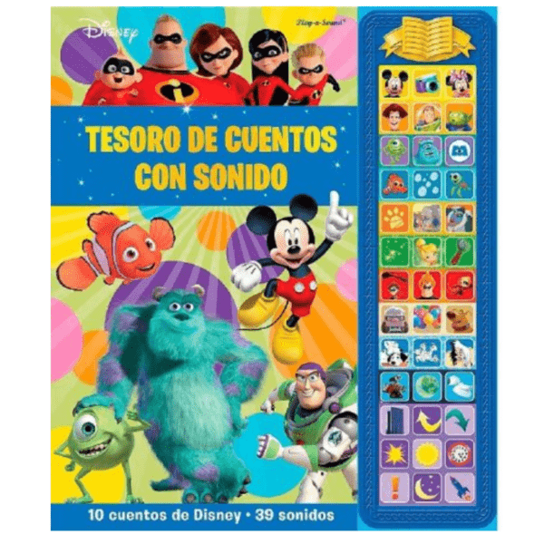 TESORO DE CUENTOS CON SONIDO – DISNEY